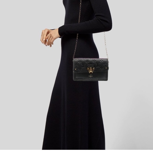 Louis Vuitton Monogram Empreinte Vavin Chain Wallet - Picture 2 of 6